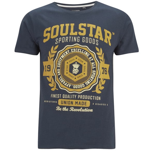 Soul Star Men's Tippolio T-Shirt - Navy