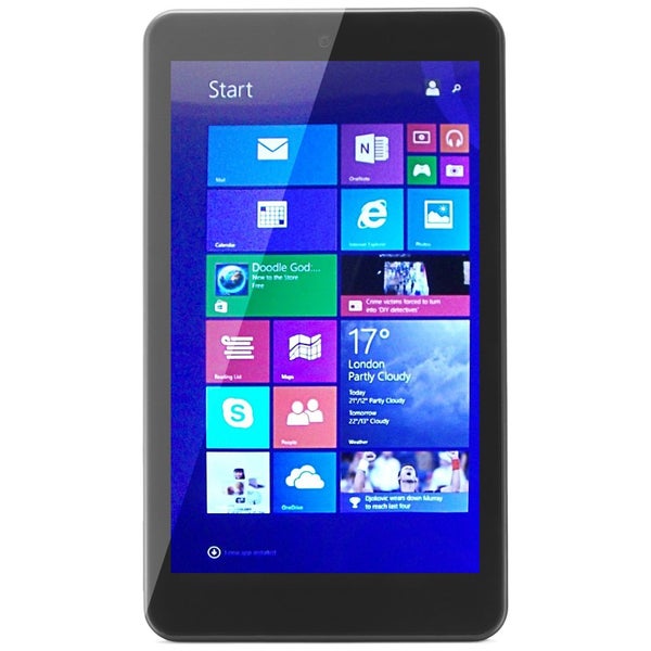 Hipstreet W7 (HS-7DTB34) 16GB 7 Inch Tablet - Black (Windows 8 and 1 Years Subscription of Office 365 Preloaded)