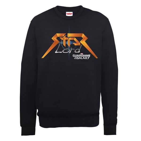 Marvel Guardians of the Galaxy Star-Lord Logo Sweatshirt - Black
