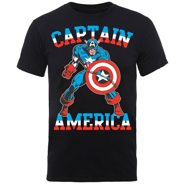 Marvel Day Exclusive Marvel Captain America T-Shirt - Black