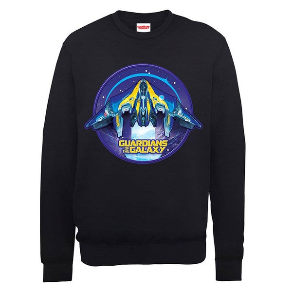 Marvel Guardians of the Galaxy Starship Sweatshirt - Black
