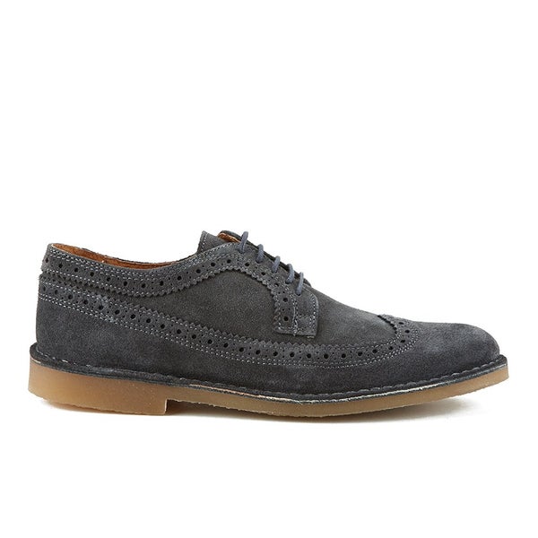 Selected Homme Men's Leon Brogues - Grey
