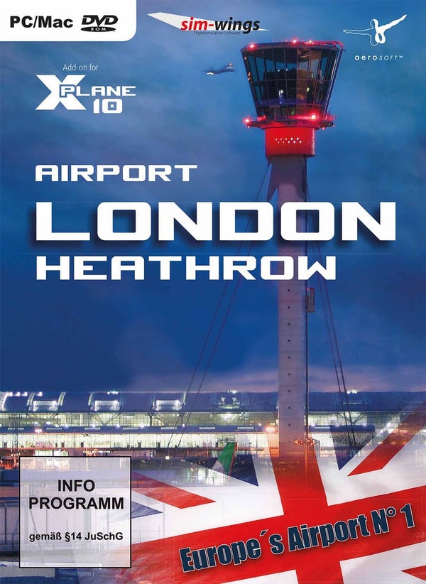 Airport London-Heathrow (for X-Plane 10)