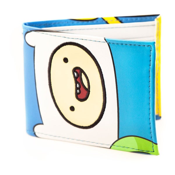 Adventure Time Finn and Jake Faces Full Colour Bi-Fold Wallet