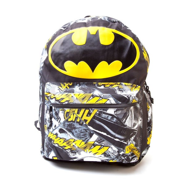 DC Comics Batman Big Logo Comic Artwork Backpack