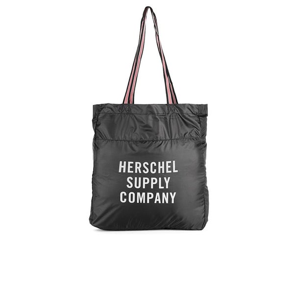 Herschel Supply Co. Men's Packable Collection Packable Travel Tote - Black/Navy/Red
