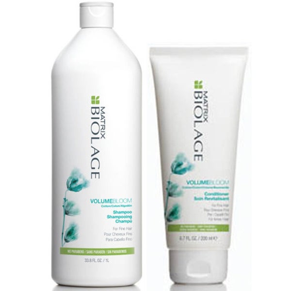 Matrix Biolage VolumeBloom Shampoo and Conditioner (1000ml and 200ml)
