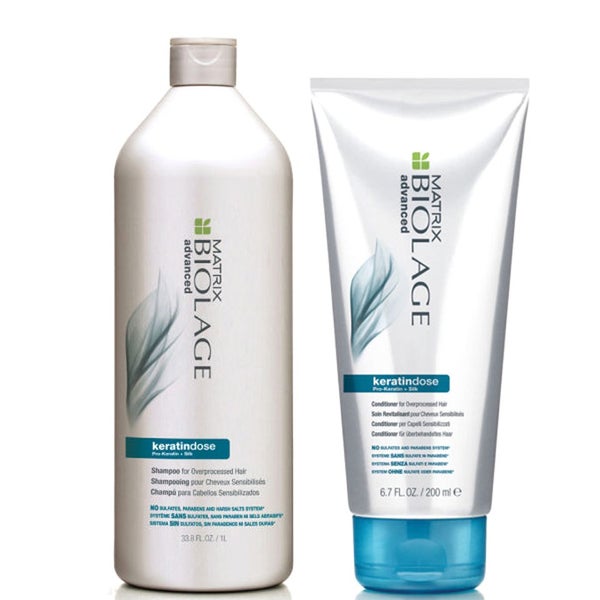Matrix Biolage Keratindose Shampoo and Conditioner (1000ml and 200ml)