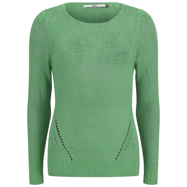 ONLY Women's Assisi Light Knitted Jumper - Spring Bud