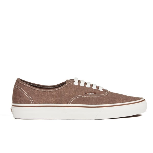 Vans Men's Authentic Washed Trainers - Brown