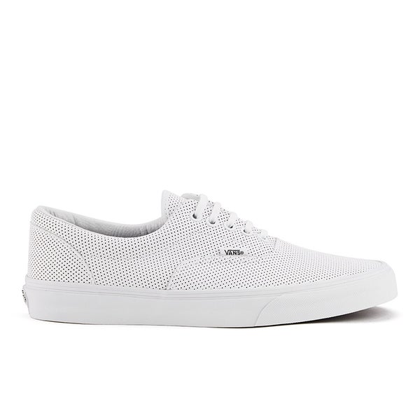Vans Men's Era Perforated Leather Trainers - True White