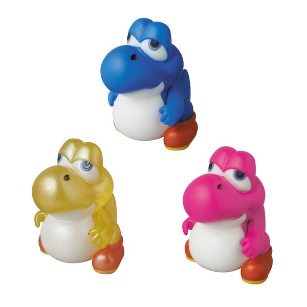 Nintendo UDF Serie 2 Minifguren 3er-Pack Baby Yoshi (New Super Mario Bros. U) 