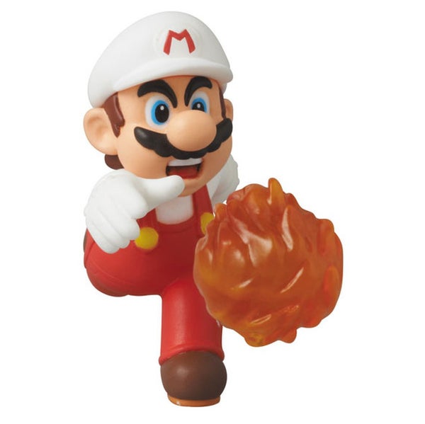 Mini Figurine Mario Feu Série 2 Nintendo (New Super Mario Bros. U)