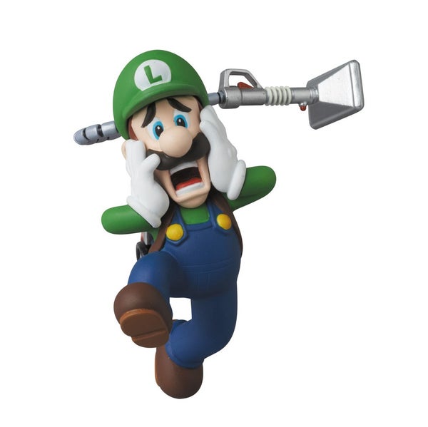 Mini Figurine Luigi Série 2 Medicom UDF Nintendo (Luigi's Mansion 2)