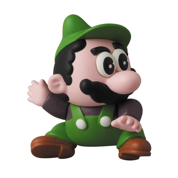 Mini Figurine Luigi UDF Série 2 Nintendo Medicom (Mario Bros.)