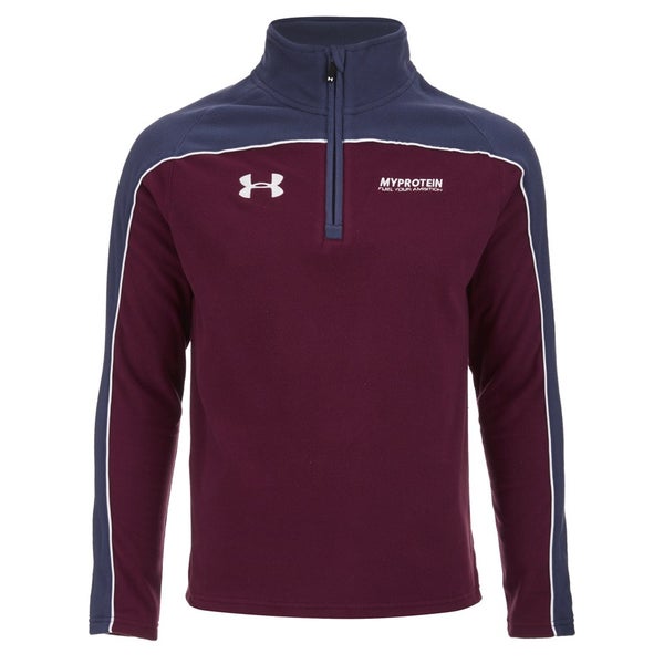 Myprotein Under Armour Legend Men's 1/4 Zip Fleece, Maroon