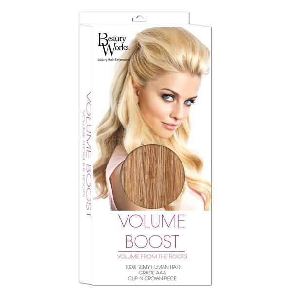 Накладные волосы для придания объема и длины Beauty Works Volume Boost Hair Extensions — 613/16 California Blonde