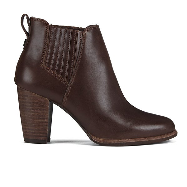 UGG Women's Poppy Heeled Ankle Boots - Pinecone
