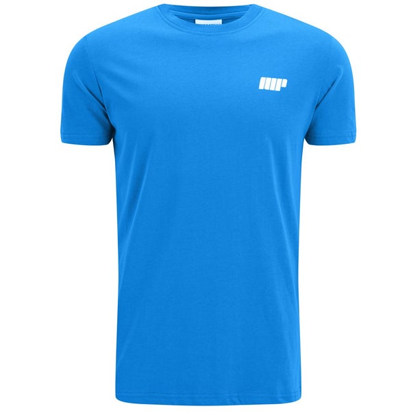 Myprotein Men's Longline Short Sleeve T-Shirt, Blue