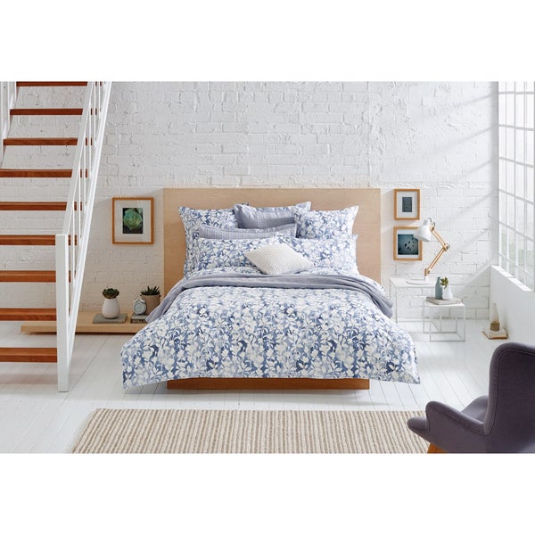 Sheridan Bonnell Quilt Cover - Blue