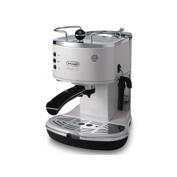 De'Longhi ECOM311 Icona Micalite Espresso Coffee Machine - White