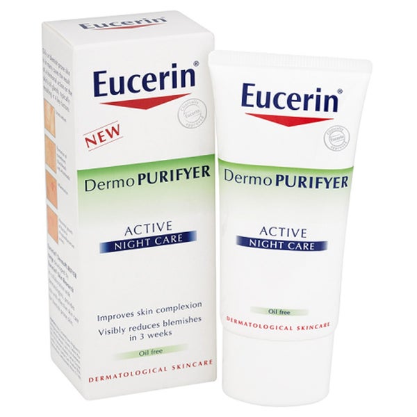 Eucerin® Dermo PURIFYERアクティブナイトケア（50ml）