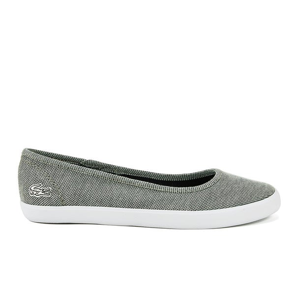 Lacoste Women's Marthe CRM Textile Ballet Flats - Black