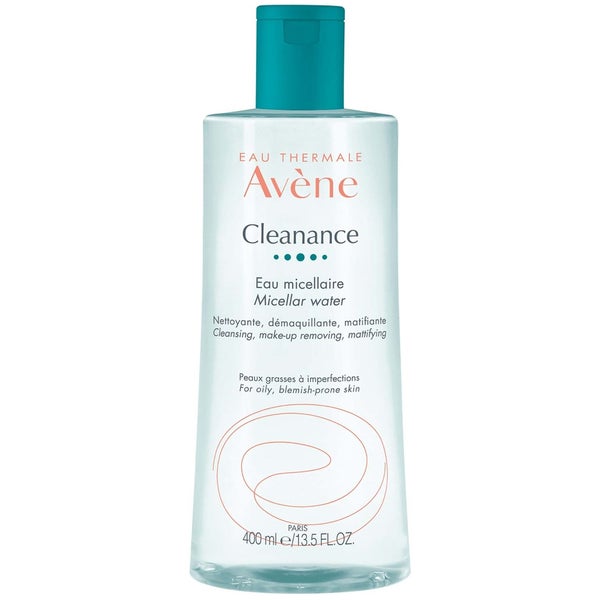 Avène Cleanance Micellar Water for Blemish-Prone Skin 400ml - LOOKFANTASTIC