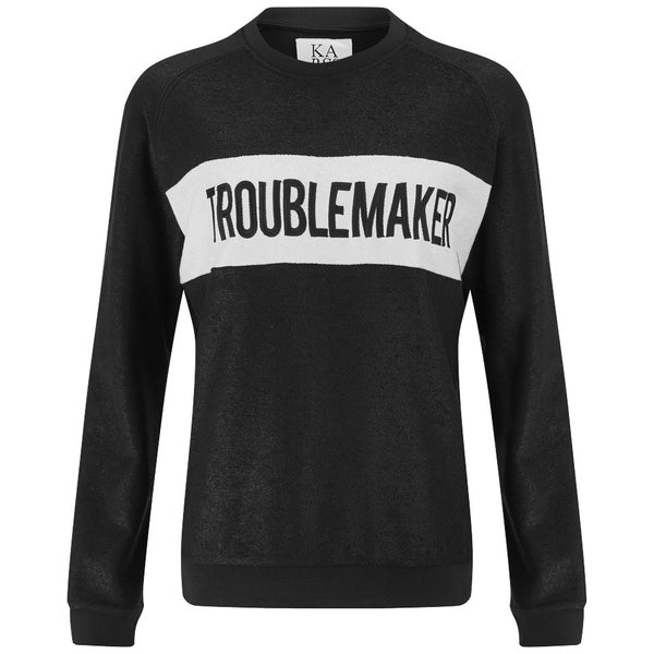 Zoe Karssen Women's Troublemaker Sweatshirt - Black