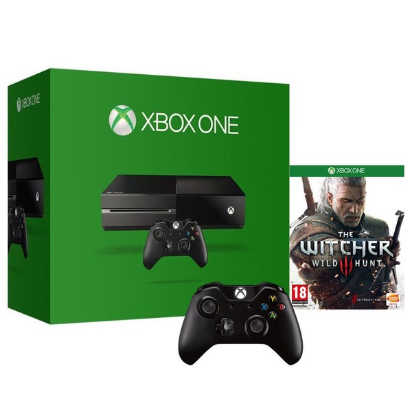 Xbox One Console - Includes The Witcher 3 & Wireless Controller