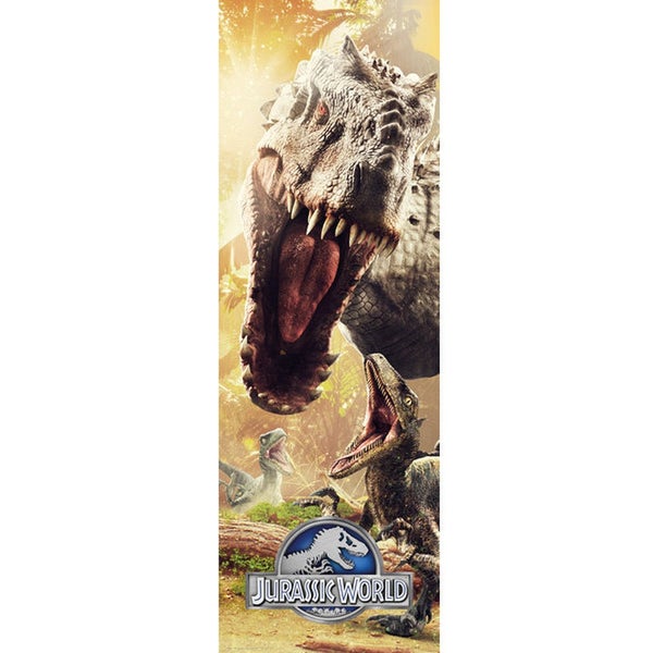 Jurassic World Attack - Door Poster - 53 x 15cm