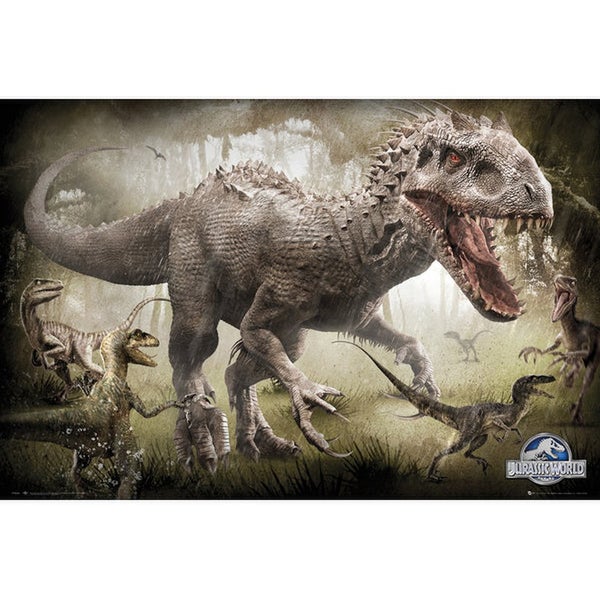 Jurassic World Raptors - Maxi Poster - 61 x 91.5cm