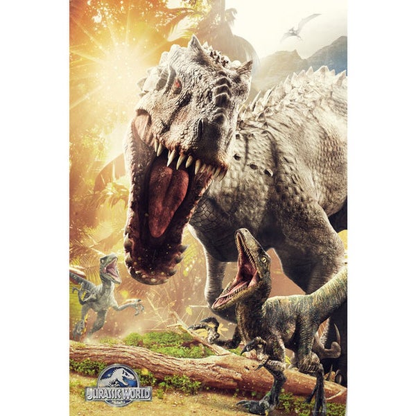 Jurassic World Attack - Maxi Poster - 61 x 91.5cm