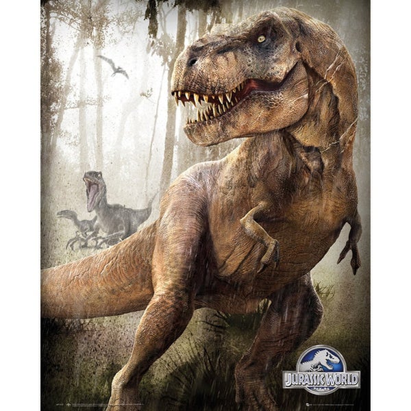 Jurassic World T-Rex - 16 x 20 Inches Mini Poster