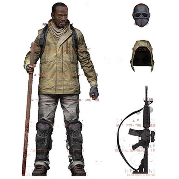 The Walking Dead TV Version Actionfigur Morgan Jones  Serie 8