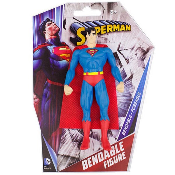NJCroce DC Comics Superman 6 Inch Bendable Action Figure