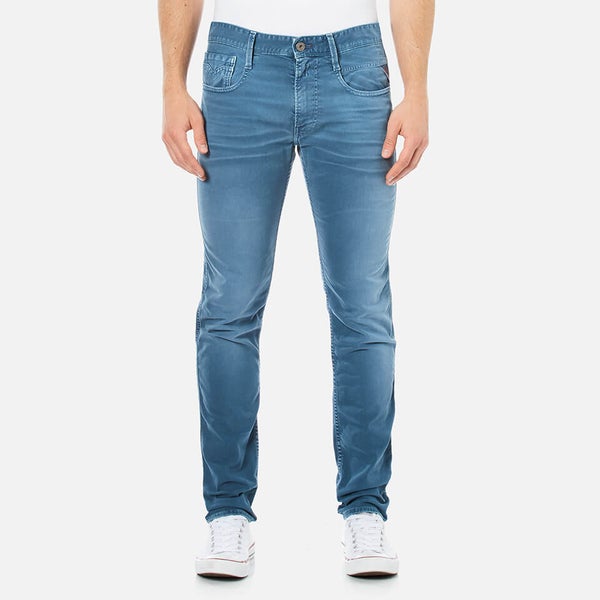 REPLAY Men's Anbass Slim Fit Denim Jeans - Light Blue