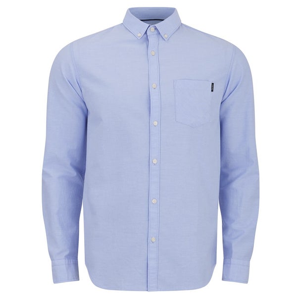 Jack & Jones Men's Core Daniel One Pocket Long Sleeve Shirt - Cashmere Blue