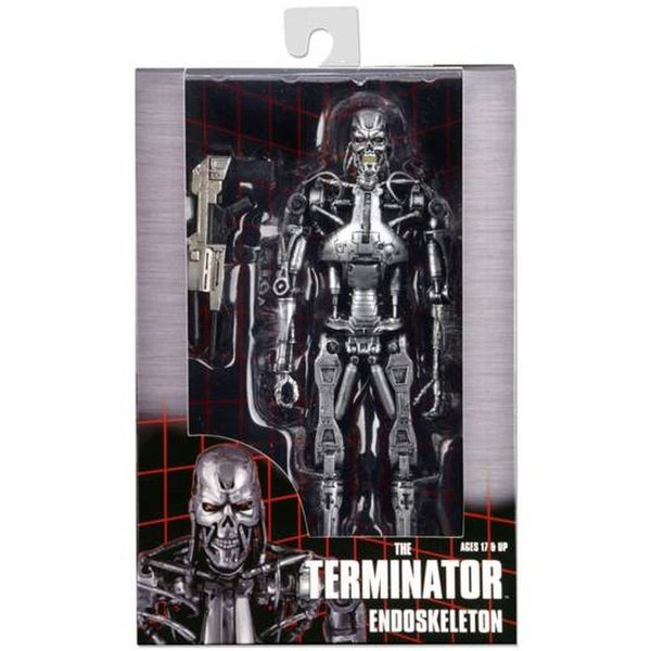 NECA Terminator Endoskeleton 7 Inch Action Figure In Window Box