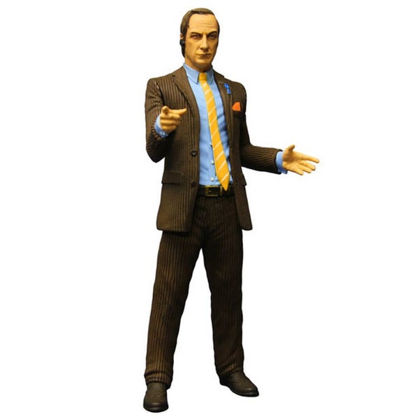 Breaking Bad Saul Goodman Brown Suit Previews Exclusive 6 Inch Action Figure