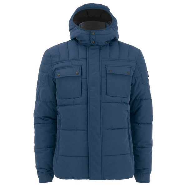 Jack & Jones Men's Core Gary Puffer Jacket - Blue Wing Teal