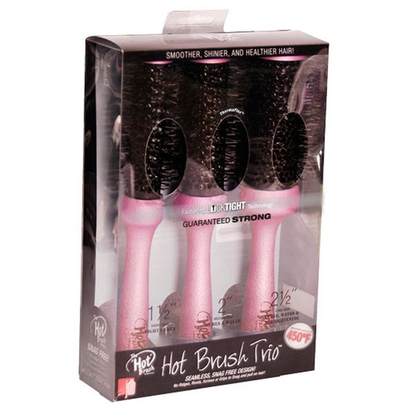 Wet Brush Hot Brush Trio - Pink