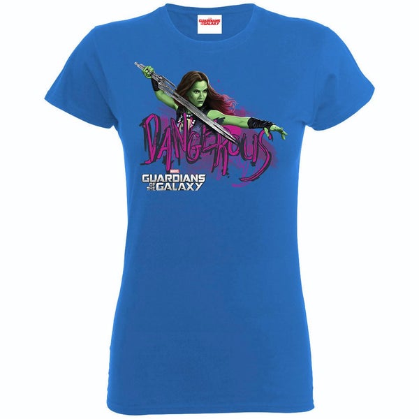 Marvel Women's Guardians of the Galaxy Dangerous T-Shirt - Royal