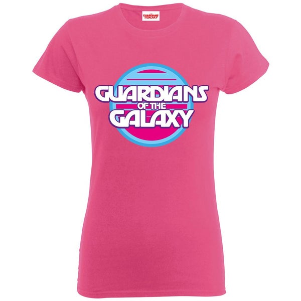 Marvel Women's Guardians of the Galaxy Circle Logo T-Shirt - Azalea