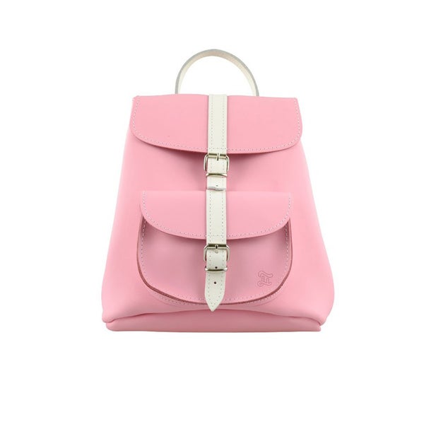 Grafea Women's Amelia Baby Backpack - Pink/White