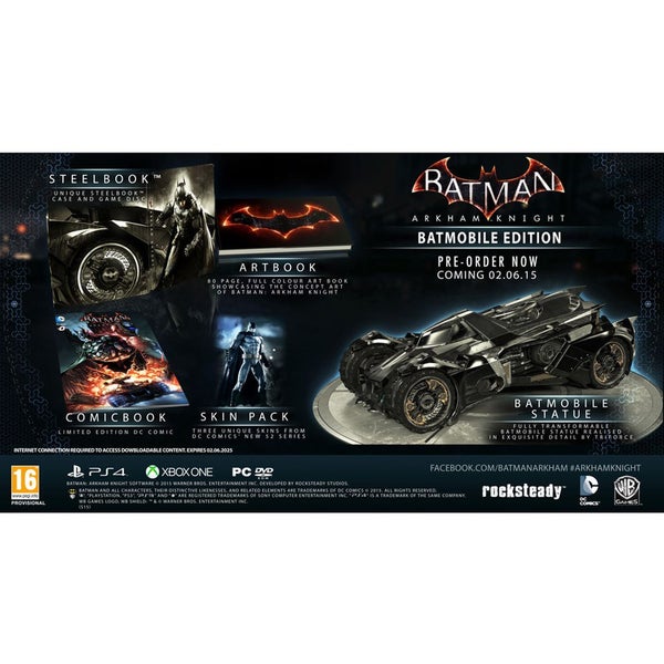 Batman: Arkham Knight – Batmobile Edition Xbox One | Zavvi Italia