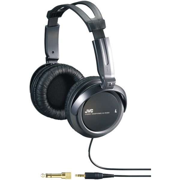 JVC HA-RX300 Original Extra Bass High Quality DJ Headphones - Black