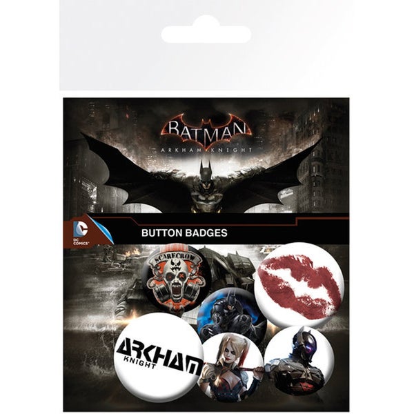 DC Comics Batman Arkham Knight Mix 2 Badge Pack