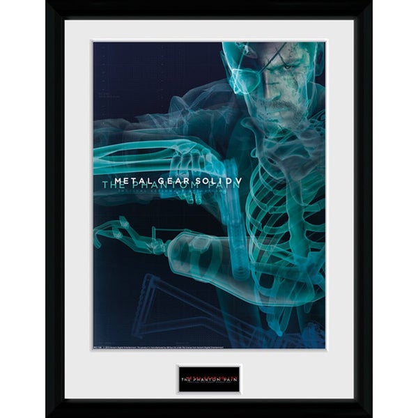 Metal Gear Solid V X-Ray Framed Photographic - 16 x 12