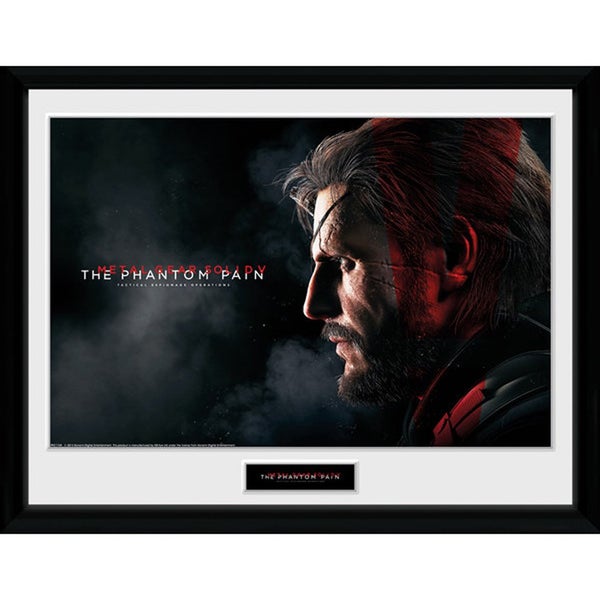 Metal Gear Solid V Snake Framed Photographic - 16 x 12